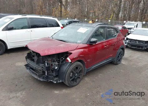 2021 Nissan Kicks Sr Xtronic Cvt from USA, damaged, VIN 3N1CP5DV0ML565971